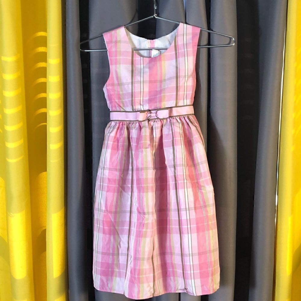 Good lad Pink flounce dress with tulle netting 6X